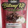 CASA BILTONG Kit Red Wine & Garlic Pack