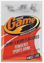Isotonic Game Powder Cherry Berry 80g