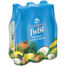 Caribbean Twist Pina Colada 6 x 275ml