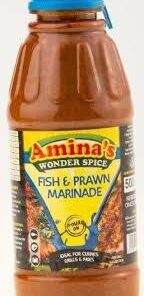 Amina's Wonder Spice Marinade - Fish & Prawn 500ml